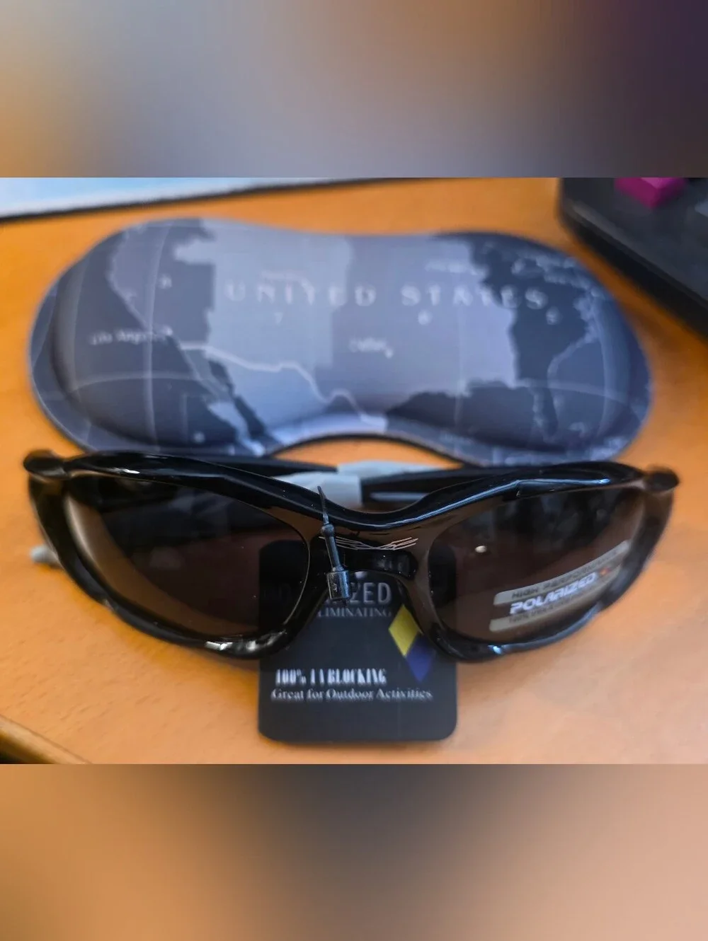 X-loop Polarized Mens Action Sports  Sunglasses Bridge Width 15mm